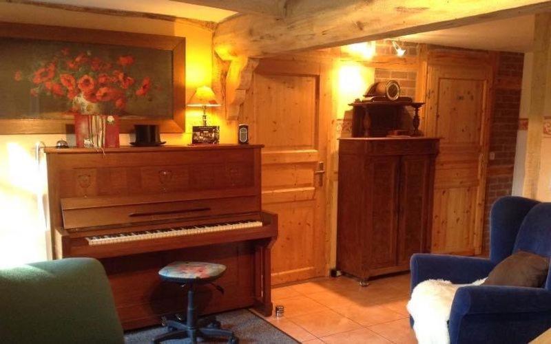 Altes Landhaus Oste, Klavier Appartement, 2 Zimmer Mit Kamin Hemmoor Exterior foto